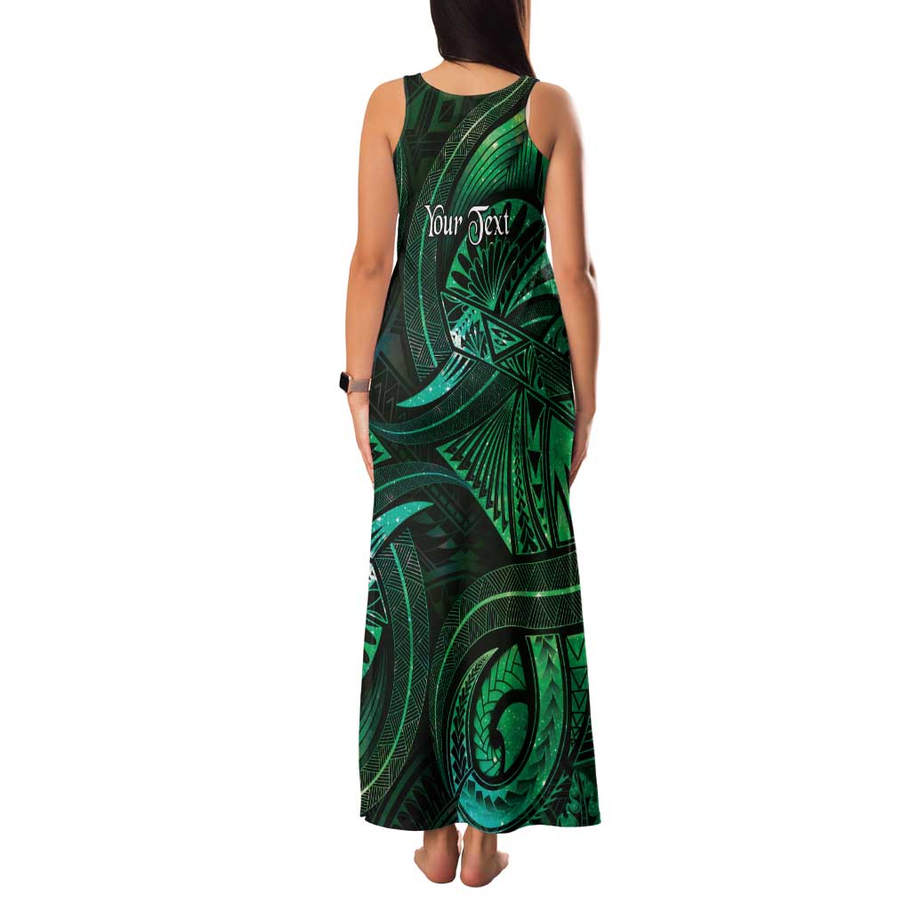 Personalised Polynesia Zodiac Taurus Family Matching Tank Maxi Dress and Hawaiian Shirt Galaxy Polynesian Pattern Chest Tattoo Style LT14 - Polynesian Pride