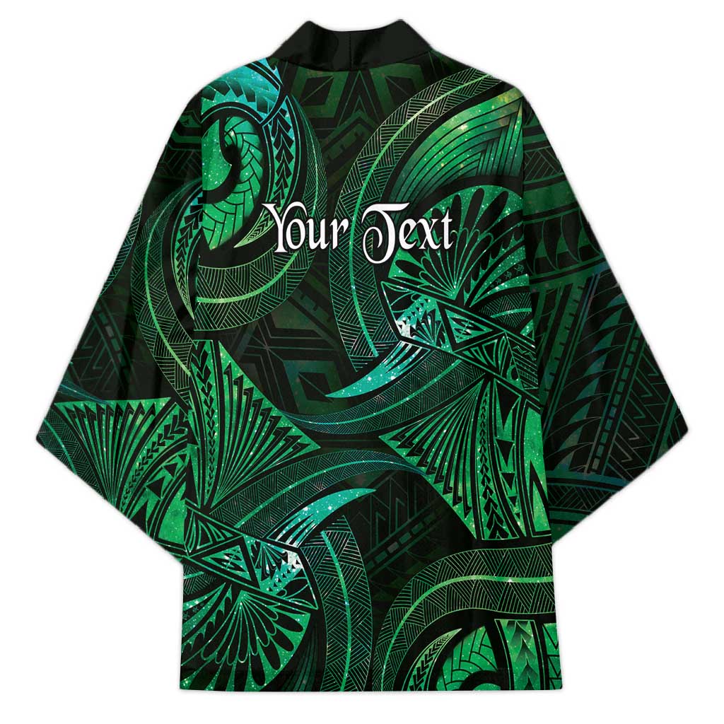 Personalised Polynesia Zodiac Taurus Kimono Galaxy Polynesian Pattern Chest Tattoo Style