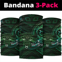 Personalised Polynesia Zodiac Taurus Neck Gaiter Galaxy Polynesian Pattern Chest Tattoo Style
