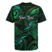 Personalised Polynesia Zodiac Taurus Rugby Jersey Galaxy Polynesian Pattern Chest Tattoo Style