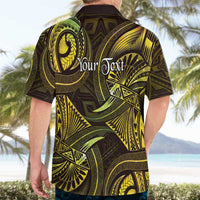 Personalised Polynesia Zodiac Gemini Hawaiian Shirt Galaxy Polynesian Pattern Chest Tattoo Style LT14 - Polynesian Pride