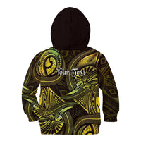 Personalised Polynesia Zodiac Gemini Kid Hoodie Galaxy Polynesian Pattern Chest Tattoo Style
