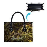 Personalised Polynesia Zodiac Gemini Leather Bag Galaxy Polynesian Pattern Chest Tattoo Style