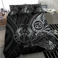 Personalised Polynesia Zodiac Cancer Bedding Set Galaxy Polynesian Pattern Chest Tattoo Style LT14 - Polynesian Pride