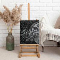 Personalised Polynesia Zodiac Cancer Canvas Wall Art Galaxy Polynesian Pattern Chest Tattoo Style