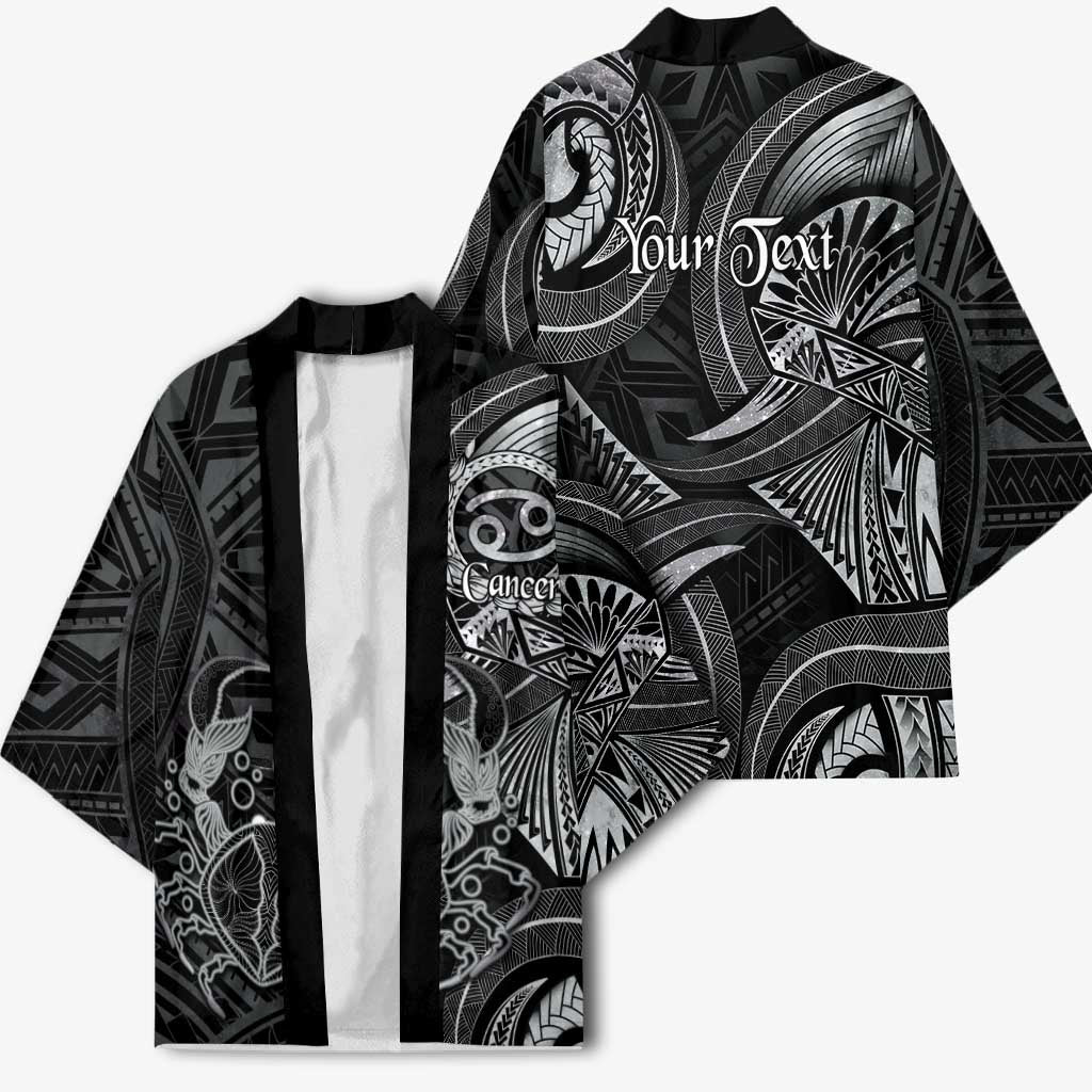 Personalised Polynesia Zodiac Cancer Kimono Galaxy Polynesian Pattern Chest Tattoo Style