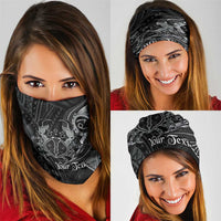 Personalised Polynesia Zodiac Cancer Neck Gaiter Galaxy Polynesian Pattern Chest Tattoo Style