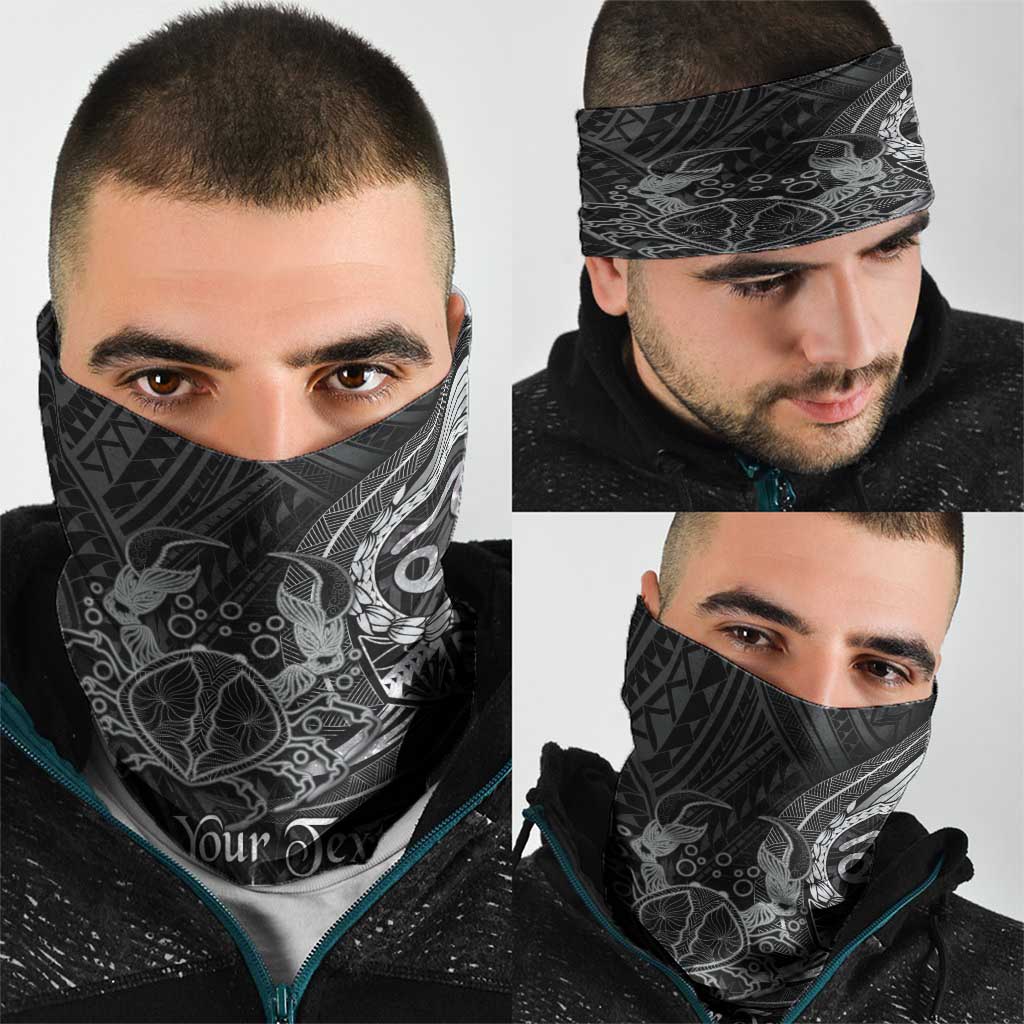 Personalised Polynesia Zodiac Cancer Neck Gaiter Galaxy Polynesian Pattern Chest Tattoo Style