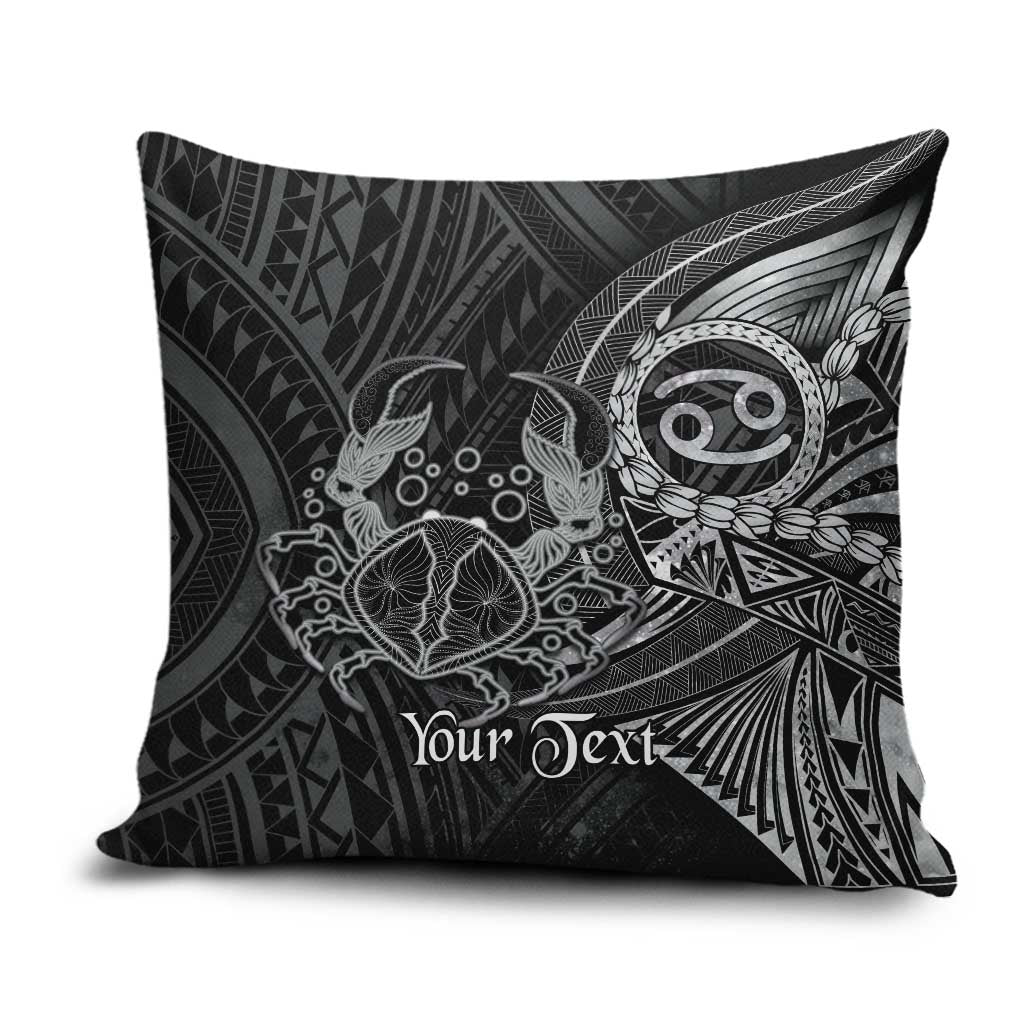 Personalised Polynesia Zodiac Cancer Pillow Cover Galaxy Polynesian Pattern Chest Tattoo Style