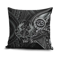 Personalised Polynesia Zodiac Cancer Pillow Cover Galaxy Polynesian Pattern Chest Tattoo Style