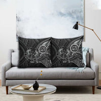 Personalised Polynesia Zodiac Cancer Pillow Cover Galaxy Polynesian Pattern Chest Tattoo Style