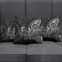 Personalised Polynesia Zodiac Cancer Pillow Cover Galaxy Polynesian Pattern Chest Tattoo Style