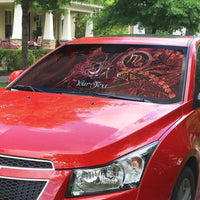 Personalised Polynesia Zodiac Scorpio Auto Sun Shade Galaxy Polynesian Pattern Chest Tattoo Style LT14 - Polynesian Pride