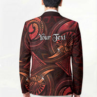 Personalised Polynesia Zodiac Scorpio Blazer Galaxy Polynesian Pattern Chest Tattoo Style