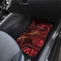 Personalised Polynesia Zodiac Scorpio Car Mats Galaxy Polynesian Pattern Chest Tattoo Style
