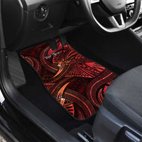 Personalised Polynesia Zodiac Scorpio Car Mats Galaxy Polynesian Pattern Chest Tattoo Style