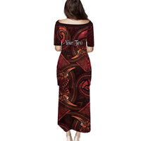 Personalised Polynesia Zodiac Scorpio Puletasi Galaxy Polynesian Pattern Chest Tattoo Style