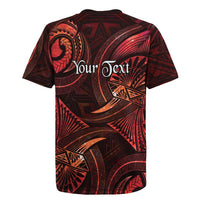 Personalised Polynesia Zodiac Scorpio Rugby Jersey Galaxy Polynesian Pattern Chest Tattoo Style