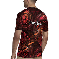 Personalised Polynesia Zodiac Scorpio Rugby Jersey Galaxy Polynesian Pattern Chest Tattoo Style