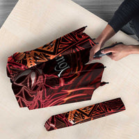 Personalised Polynesia Zodiac Scorpio Umbrella Galaxy Polynesian Pattern Chest Tattoo Style