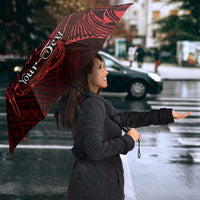 Personalised Polynesia Zodiac Scorpio Umbrella Galaxy Polynesian Pattern Chest Tattoo Style