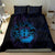 Kia Orana Kuki Airani Bedding Set Cook Islands Tangaroa God Tatau Purple