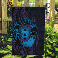 Kia Orana Kuki Airani Garden Flag Cook Islands Tangaroa God Tatau Purple