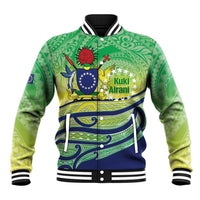 Te Maeva Nui Cook Islands Baseball Jacket 60th Independence Anniversary Proud