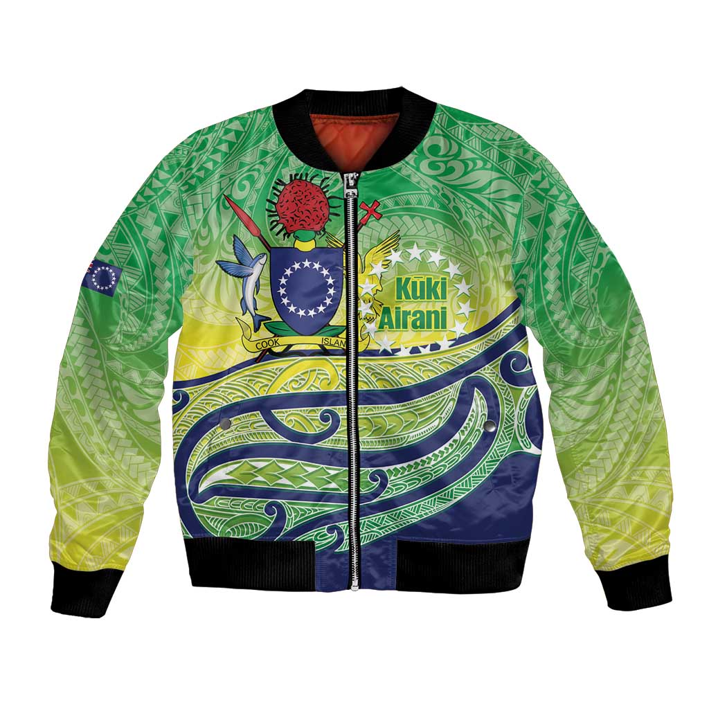 Te Maeva Nui Cook Islands Bomber Jacket 60th Independence Anniversary Proud