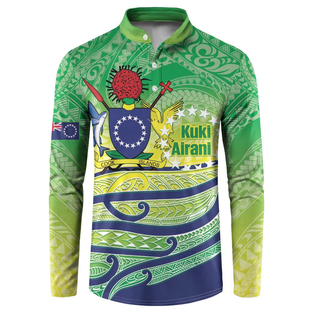 Te Maeva Nui Cook Islands Button Sweatshirt 60th Independence Anniversary Proud