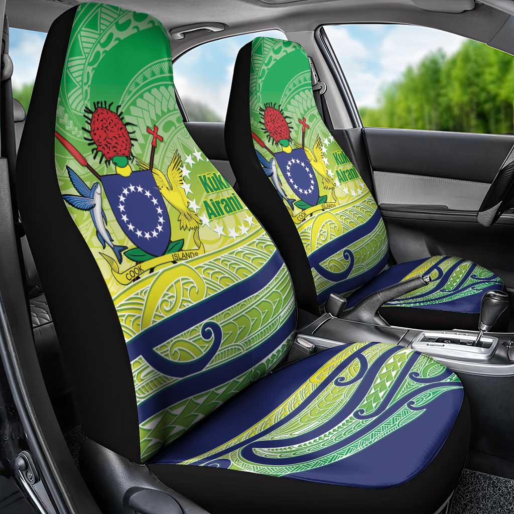 Te Maeva Nui Cook Islands Car Seat Cover 60th Independence Anniversary Proud