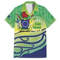 Te Maeva Nui Cook Islands Family Matching Off Shoulder Short Dress and Hawaiian Shirt 60th Independence Anniversary Proud