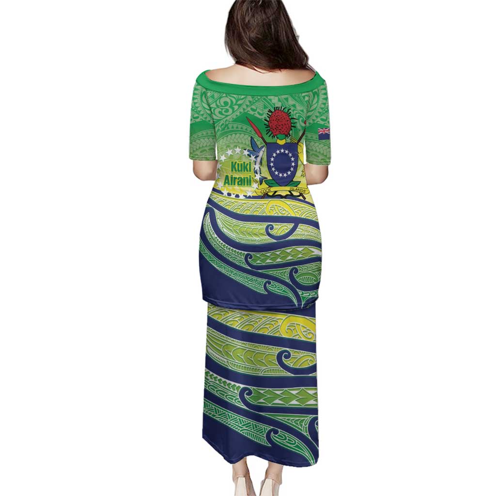 Te Maeva Nui Cook Islands Family Matching Puletasi and Hawaiian Shirt 60th Independence Anniversary Proud