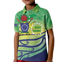 Te Maeva Nui Cook Islands Kid Polo Shirt 60th Independence Anniversary Proud