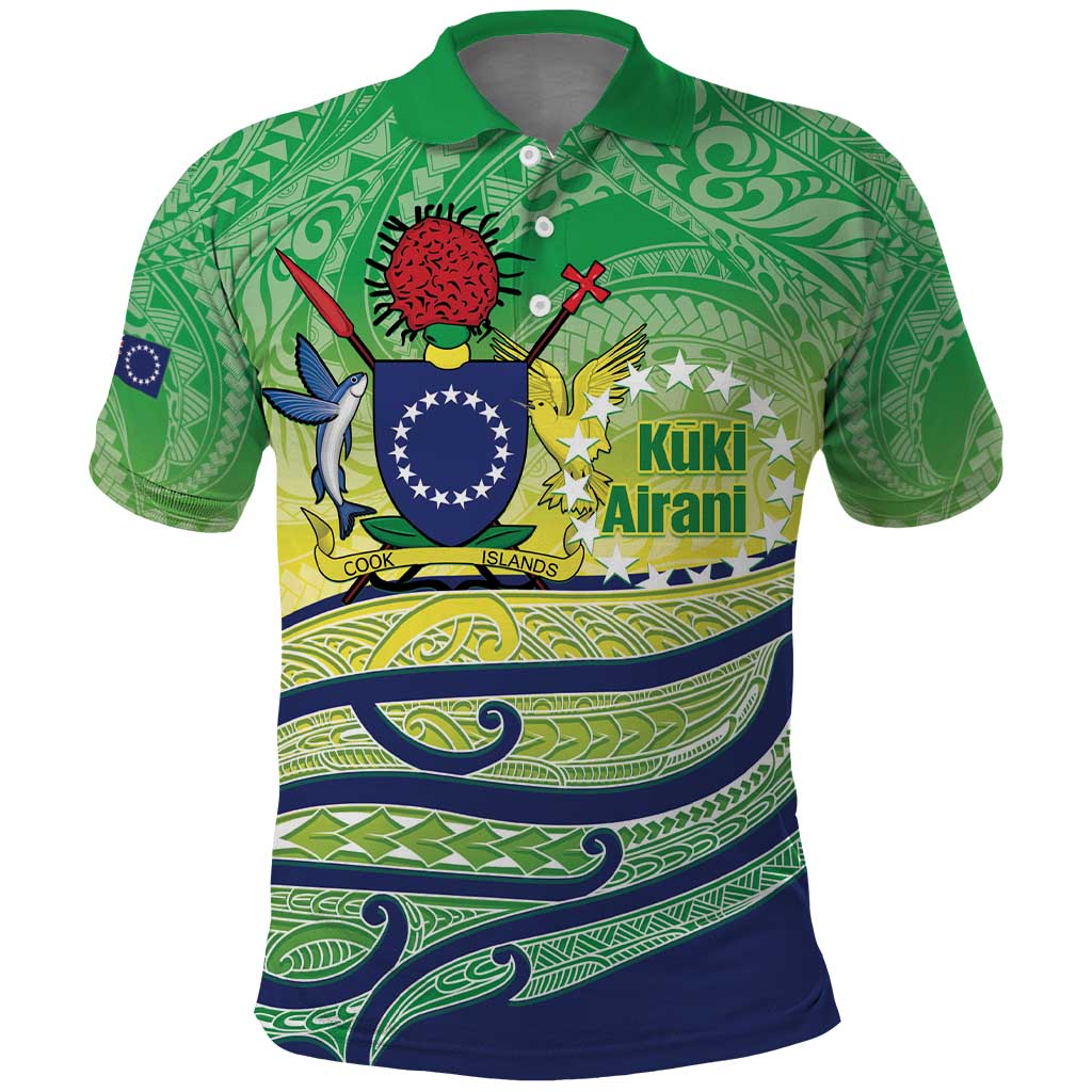 Te Maeva Nui Cook Islands Polo Shirt 60th Independence Anniversary Proud