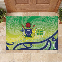 Te Maeva Nui Cook Islands Rubber Doormat 60th Independence Anniversary Proud