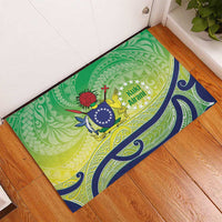 Te Maeva Nui Cook Islands Rubber Doormat 60th Independence Anniversary Proud