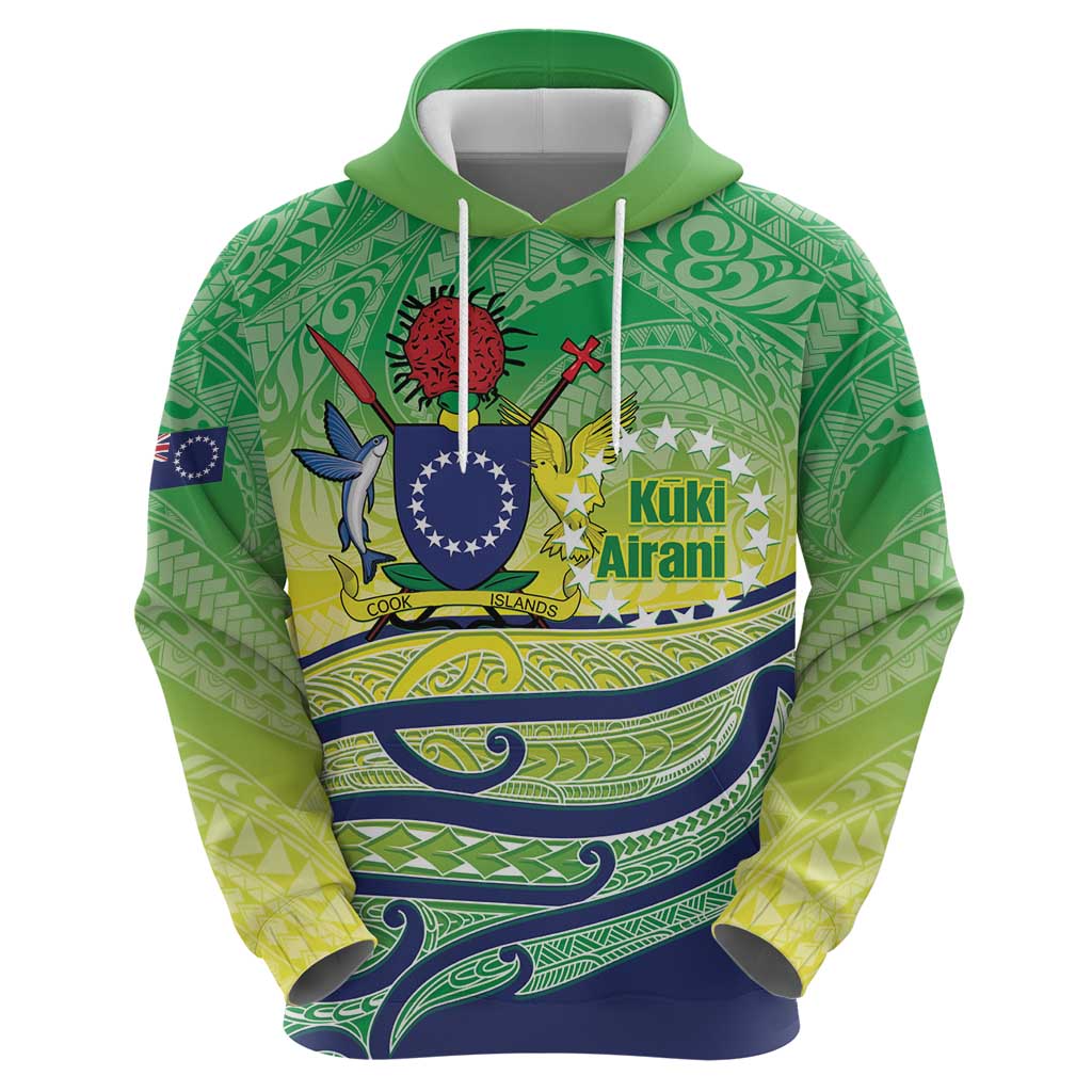 Te Maeva Nui Cook Islands Zip Hoodie 60th Independence Anniversary Proud