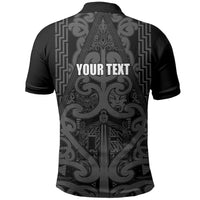 Maori Language Week Personalised Polo Shirt Kia Mau Ki To Ukaipo Grey Color LT14 - Polynesian Pride