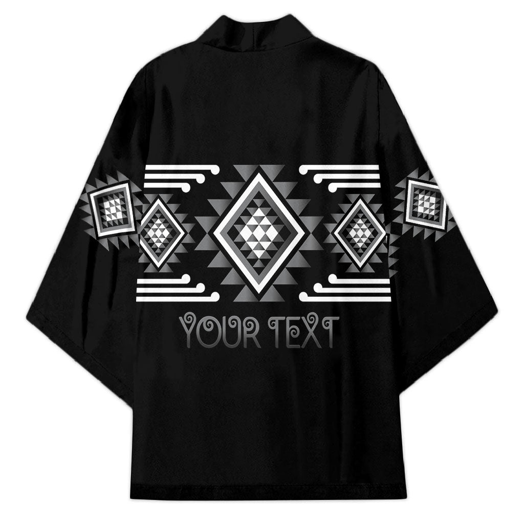 Aotearoa Atua Rehua Personalised Kimono Maori God Of Healing Taniko Motifs LT14 - Polynesian Pride