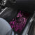 Pink Aoteara Horse Racing Car Mats NZ Maori Pattern