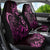 Pink Aoteara Horse Racing Car Seat Cover NZ Maori Pattern