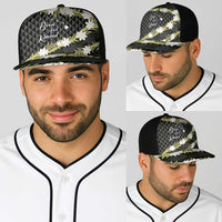 Born And Raised Aloha Hawaii Baseball Net Cap Kanaka Kakau Hawaiian Tiare Pakalana Lei - Polynesian Pride