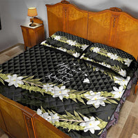 Born And Raised Aloha Hawaii Quilt Bed Set Kanaka Kakau Hawaiian Tiare Pakalana Lei - Polynesian Pride