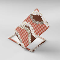 Red Hawaii Tiare and Shell Lei Canvas Wall Art Hawaiian Palaka Luxury Vibes - Polynesian Pride