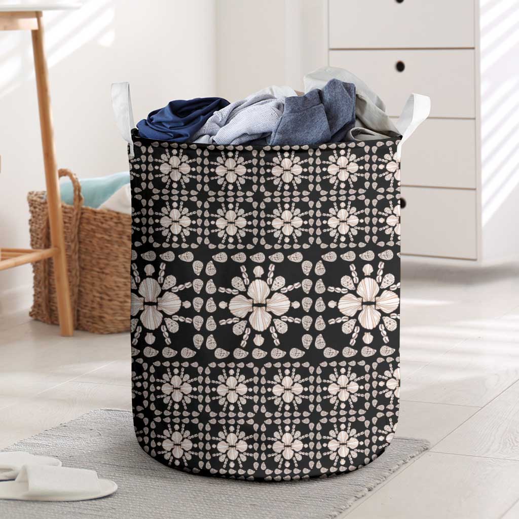 Aloha Hawaii Shell Quilt Laundry Basket Seamless Style - Polynesian Pride