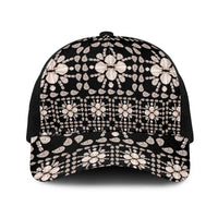 Aloha Hawaii Shell Quilt Baseball Net Cap Seamless Style - Polynesian Pride