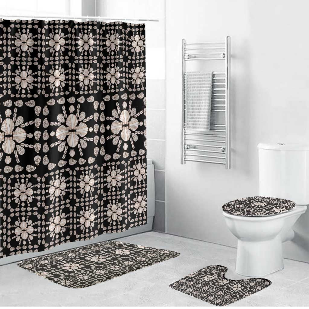 Aloha Hawaii Shell Quilt Bathroom Set Seamless Style - Polynesian Pride