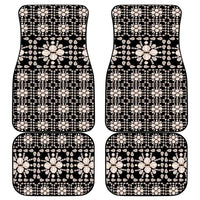 Aloha Hawaii Shell Quilt Car Mats Seamless Style - Polynesian Pride