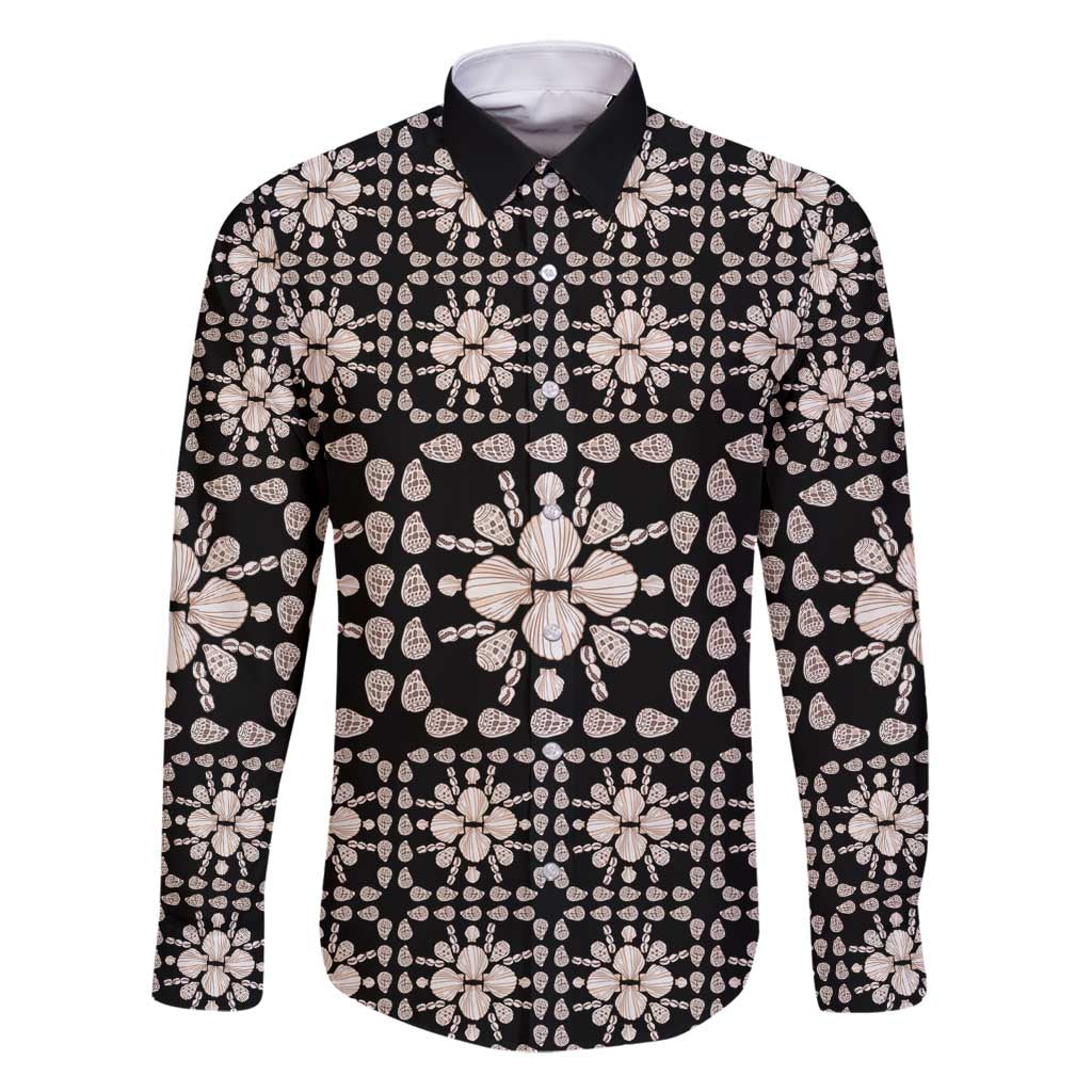 Aloha Hawaii Shell Quilt Family Matching Off Shoulder Maxi Dress and Hawaiian Shirt Seamless Style - Polynesian Pride